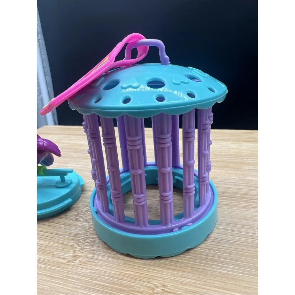 VTG Kenner 1992 Littlest Pet Shop Ticklish Toucan with Cozy Cage